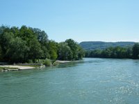 trotz Temperaturen von über 20 Grad am Ufer noch sehr wenig los