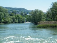 von links kommt der Limat