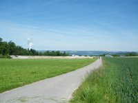 Im Hintergrund schon Deutschland
