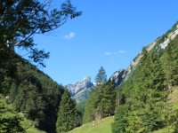reichlich Wanderer unterwegs