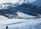 Blick auf St. Moritz